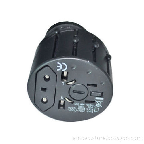 World Travel Adapter with USB Charger, for PSP, GPS, 5V/1A, Cheap Price